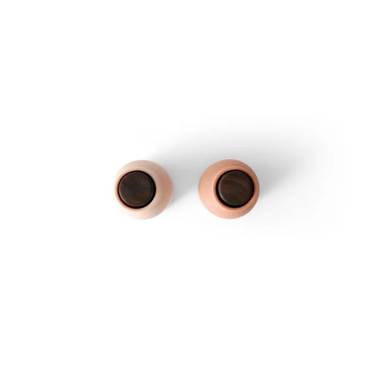 Salt and Pepper Bottle Grinders (Set of 2) - Nude