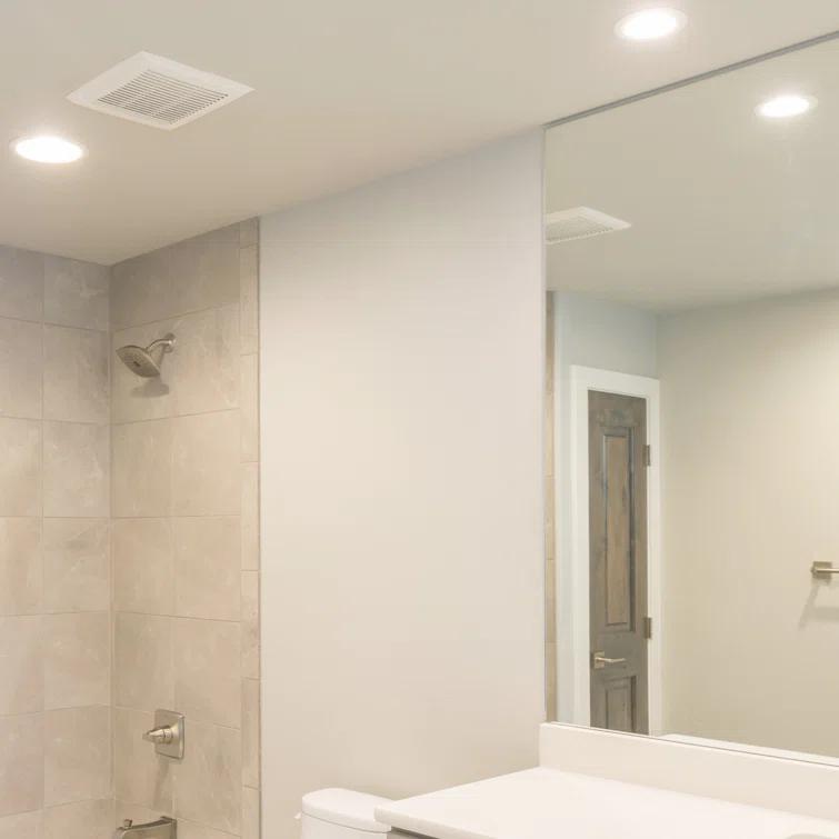 4-inch White Field-Adjustable Downlight Integrated LED Recessed Kit, 2700K Soft White to 5000K Daylight, 4-pack
