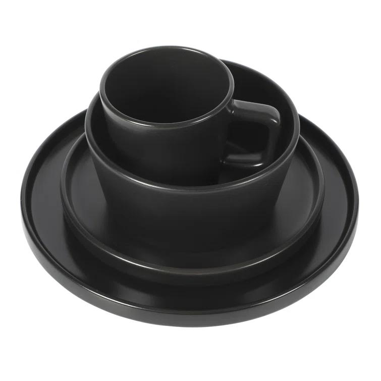 Gibson Soho Lounge Stoneware Dinnerware Set - Service for 8