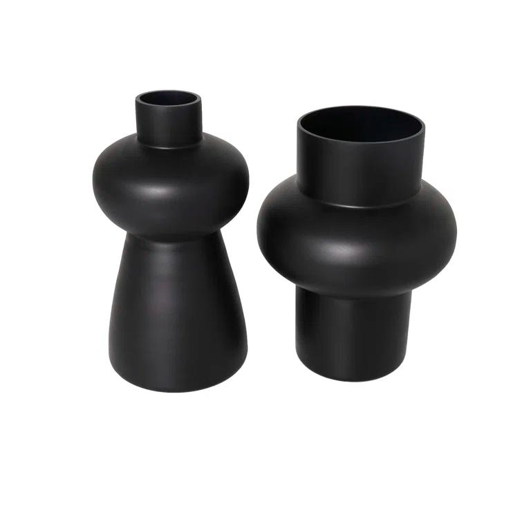 Mable 2-Piece Set Glass Table Vase