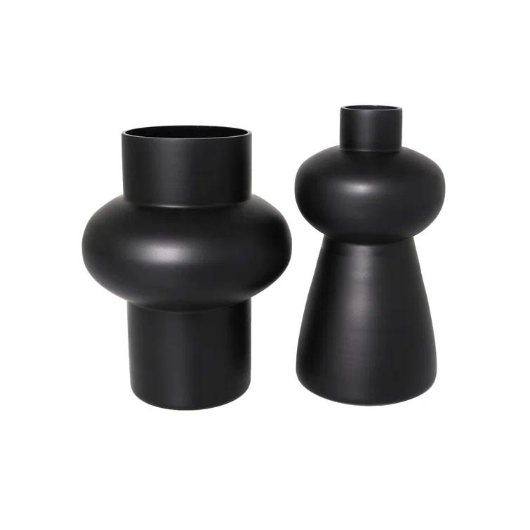 Mable 2-Piece Set Glass Table Vase