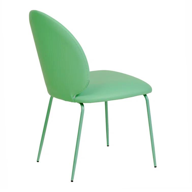 Ivy Bronx Eoghain 19.1'' H Faux Leather Upholstered Side Chair (Set of 2)