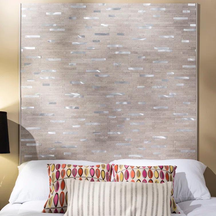 12'' W x 12.75'' L PVC Peel and Stick Mosaic Tile