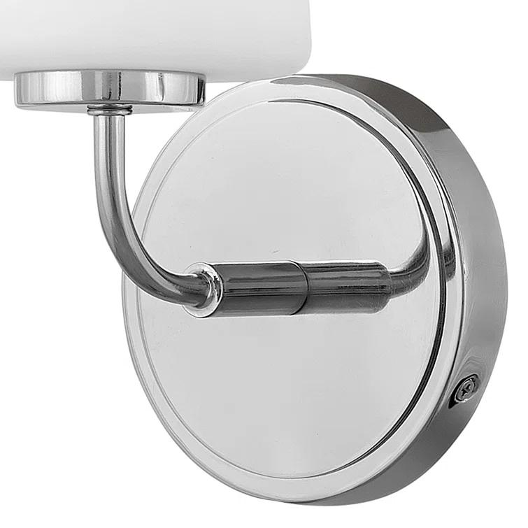 Fitz Single Frosted Dimmable Bath Sconce