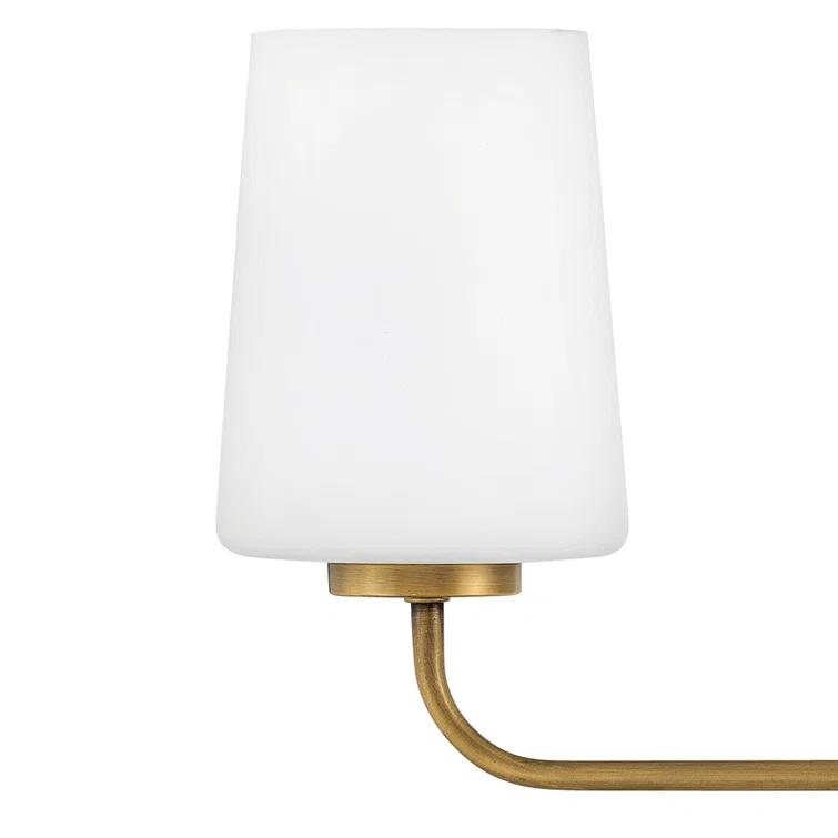 Fitz 2 Light Frosted Dimmable Vanity Light