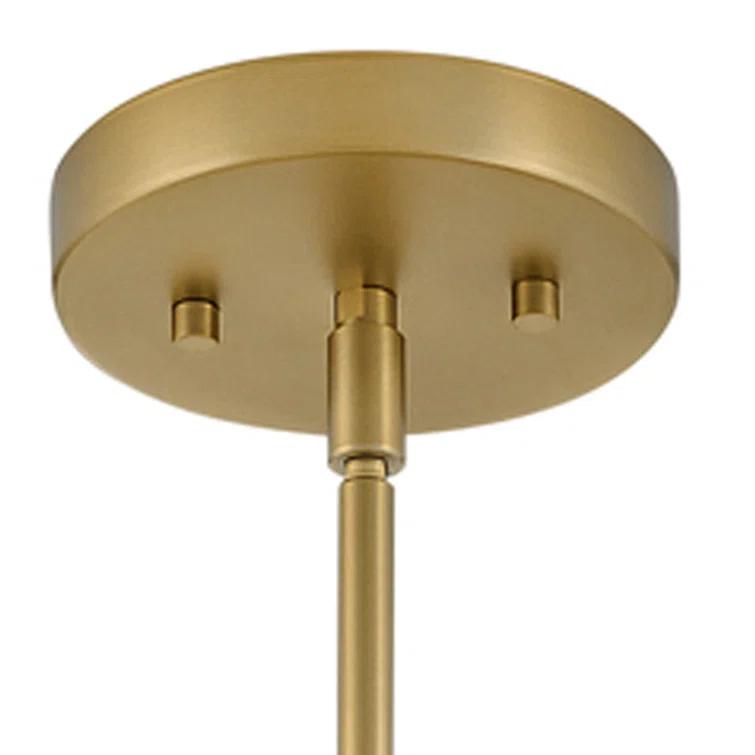 Zoë Single Light Metal Steel Dimmable Pendant