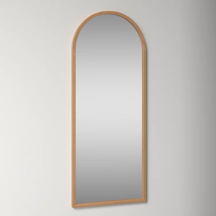 Paisley Floor Mirror - Natural
