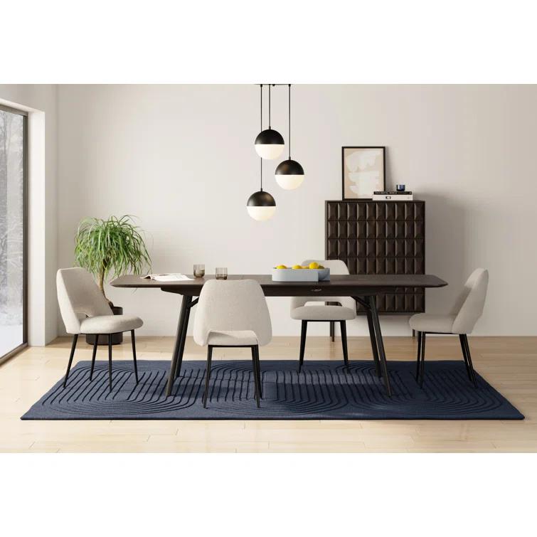 Valdez Boucle Dining Chair