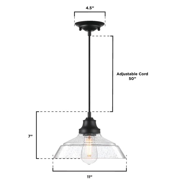 Westinghouse Lighting Iron Hill 1 - Light Single Pendant
