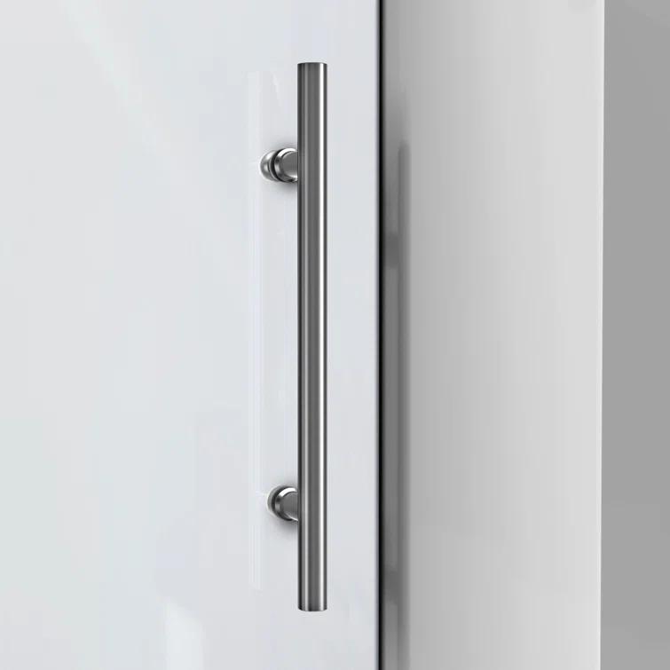 DreamLine Enigma-XO 34 1/2 in. D x 50-54 in. W x 76 in. H Frameless Shower Enclosure