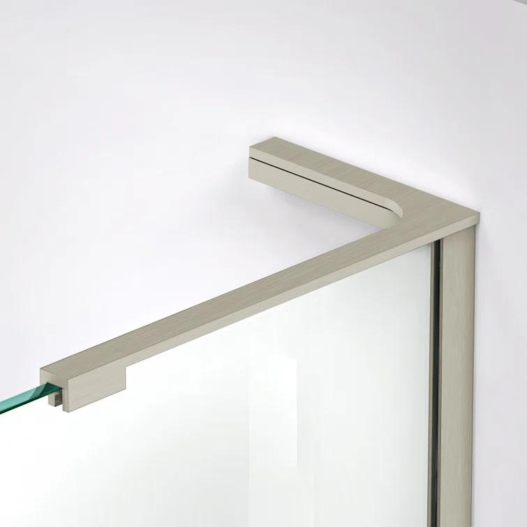 Elegance-LS 57.75" W x 72" H Pivot Frameless Shower Door with ClearMax™ Technology
