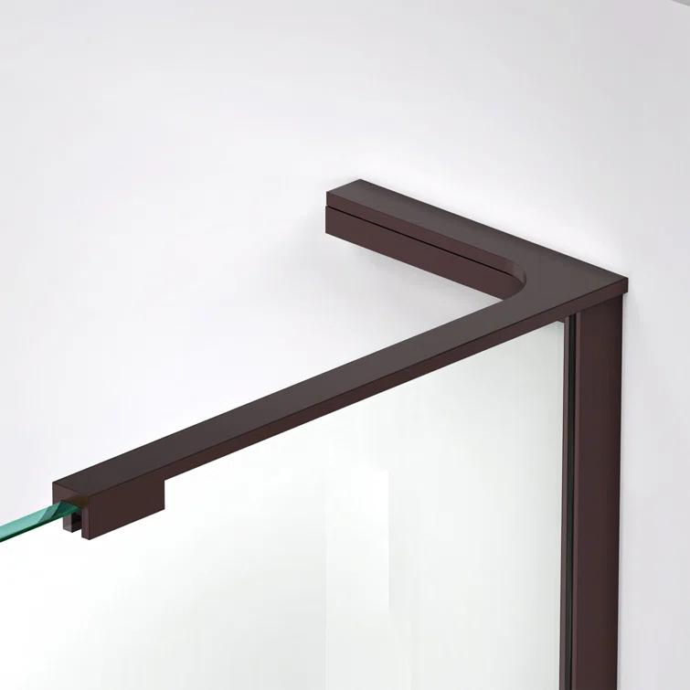 Elegance-LS 57.75" W x 72" H Pivot Frameless Shower Door with ClearMax™ Technology