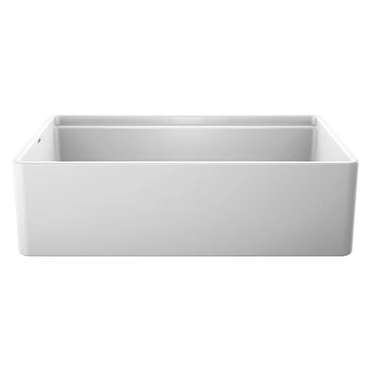 Profina 36" Single Bowl Apron-Front Fireclay Farmhouse Sink