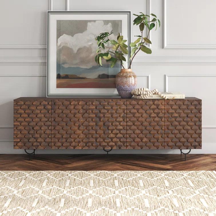 Rori Solid Wood TV Stand for TVs up to 48"