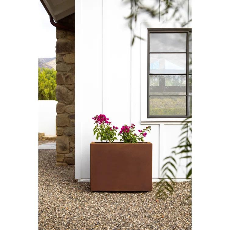 Corten Steel Series Span Planter
