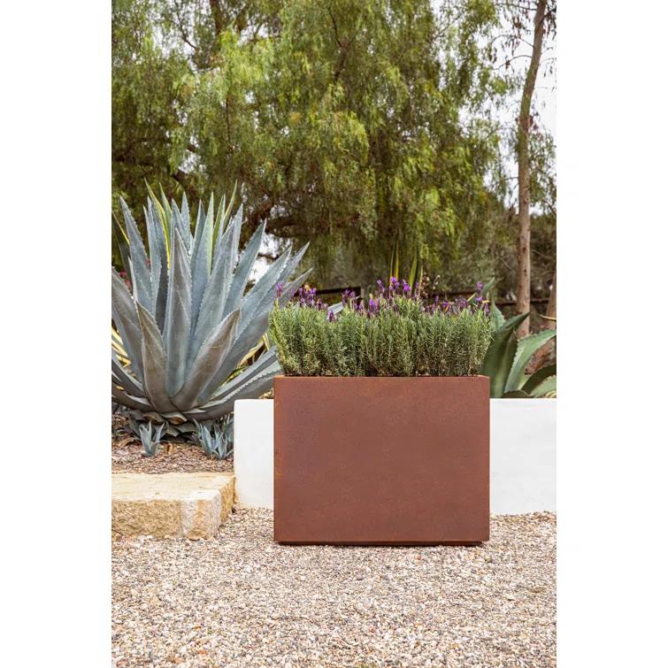 Corten Steel Series Span Planter