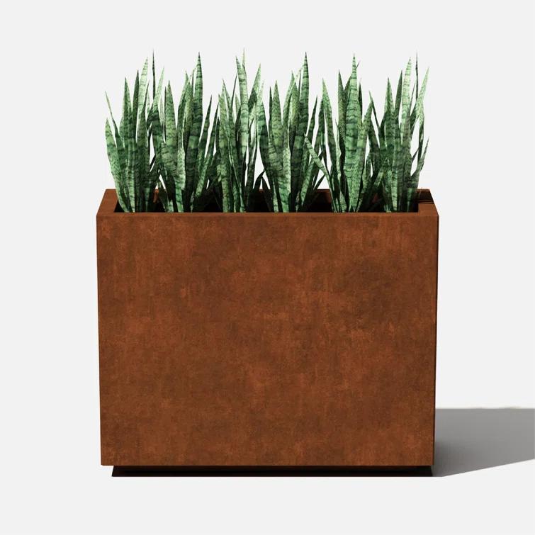 Corten Steel Series Span Planter
