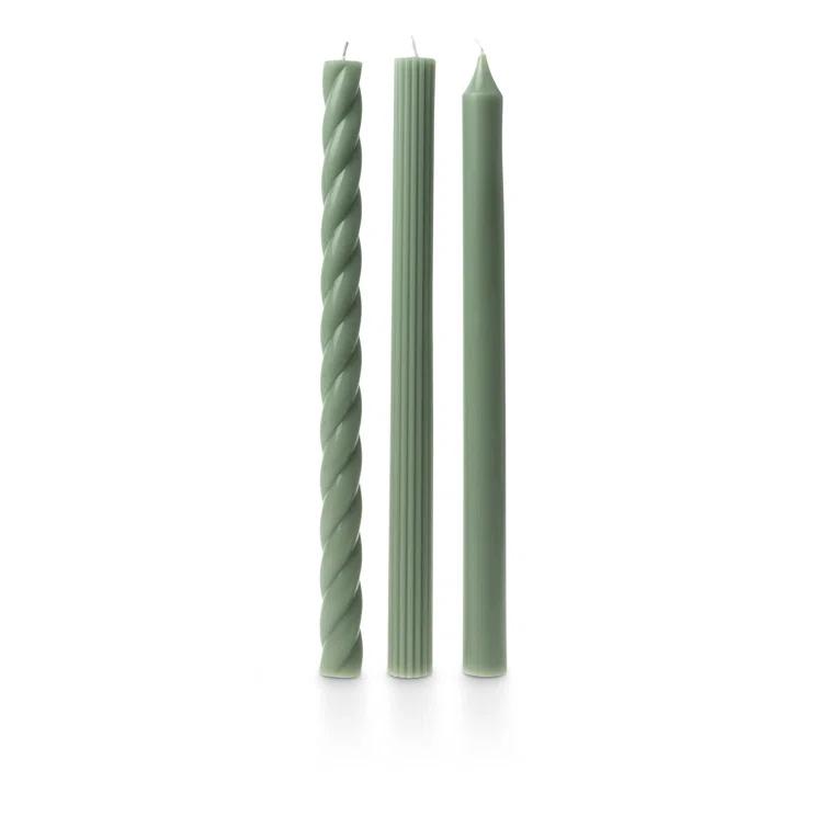 ILLUME Beautifully Done Unfragranced Assorted Tapers 3 Pack