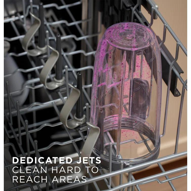 GE Appliances 24" 47 Decibel ENERGY STAR Certified Built-in Front Control Dishwasher with Adjustable Rack and Tall Tub