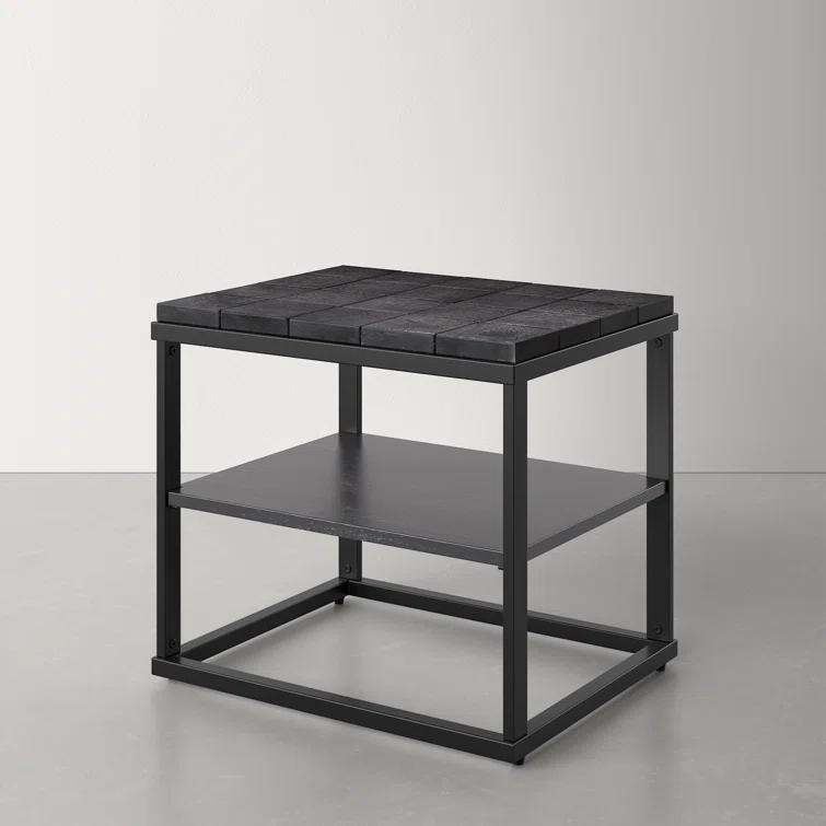 Ken Solid Wood End Table