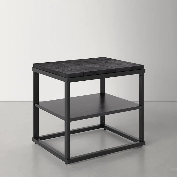 Ken Solid Wood End Table