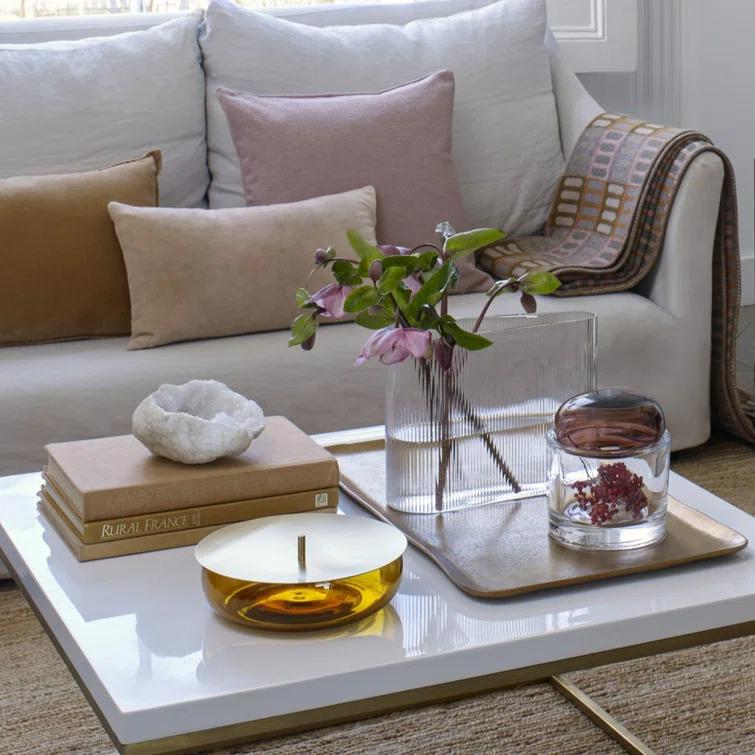 Mist Lead Free Crystal Vase