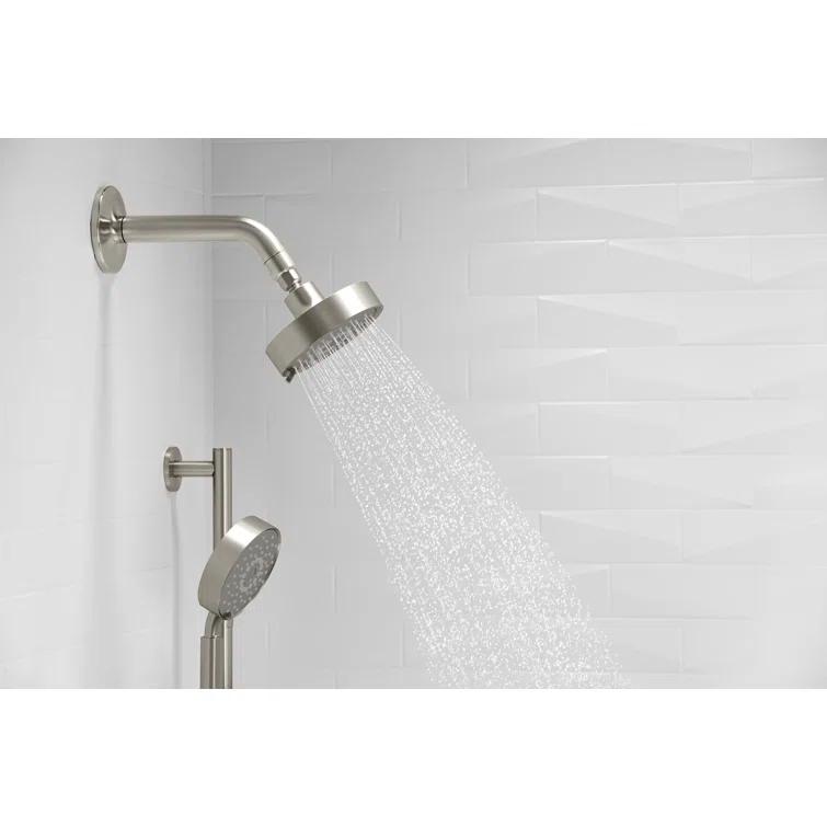 Kohler Purist Performance Showering Kit, 1.75 GPM Multifunction Showerhead and Handshower Package, Three Spray Settings