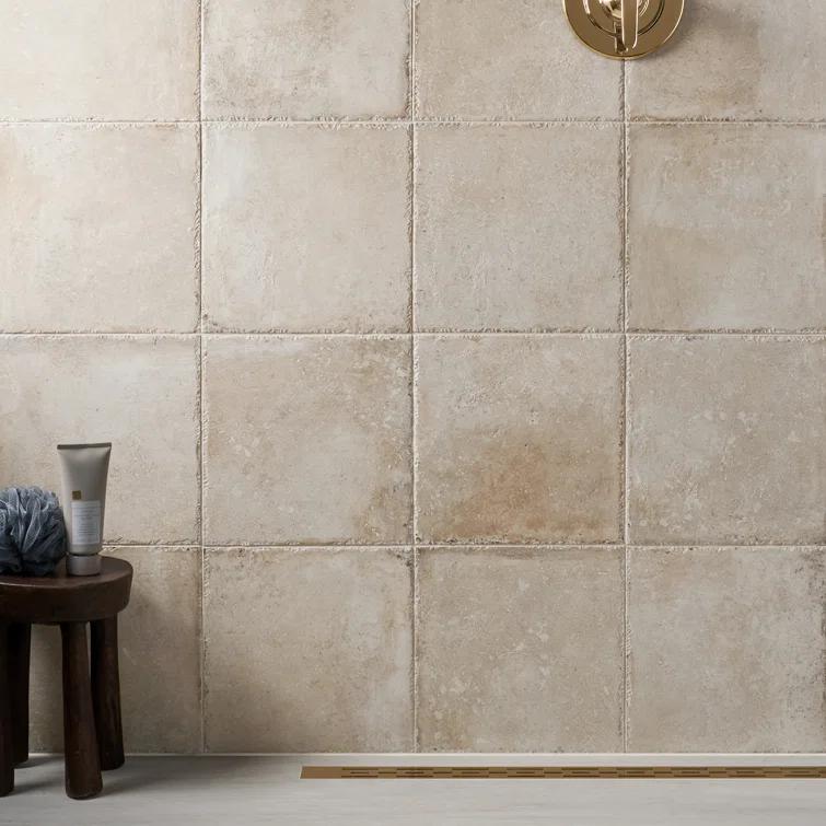 Bond Tile Alcazar 12" x 12" Porcelain Travertine Look Wall & Floor Tile