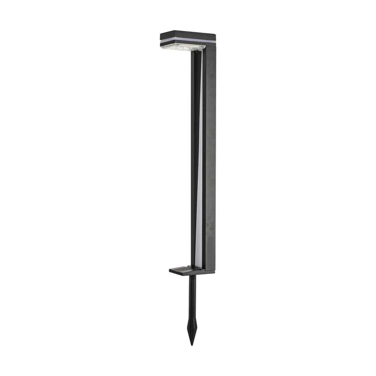 Sentry Modern 60 Lumens Solar Outdoor LED Landscape Pathway Light - 2 Pack
