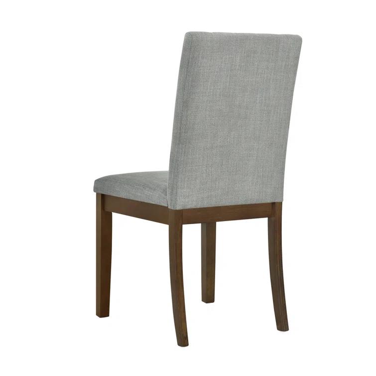 Upholstered Channel-back Dining Chair