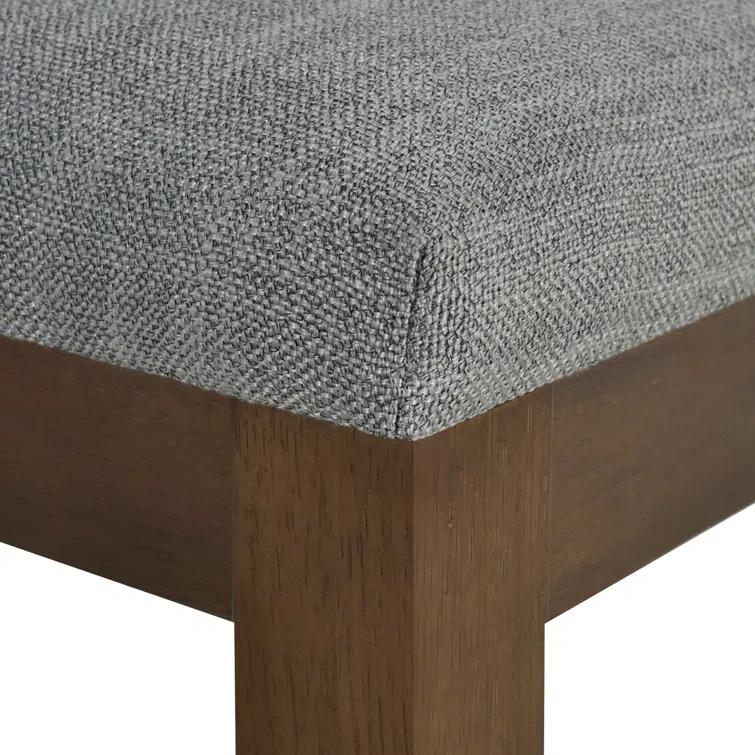 Upholstered Channel-back Dining Chair