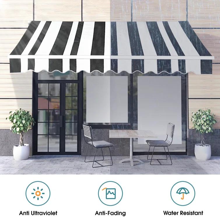 Patio Awning Fabric Replacement Sunshade Canopy for Retractable Awnings