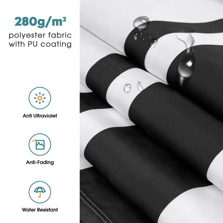 Patio Awning Fabric Replacement Sunshade Canopy for Retractable Awnings