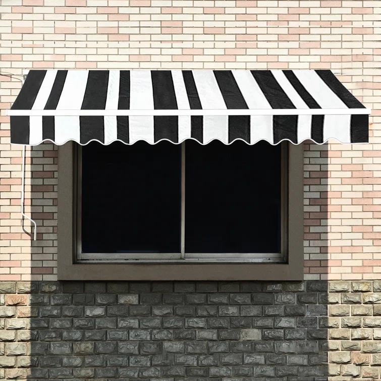 Patio Awning Fabric Replacement Sunshade Canopy for Retractable Awnings