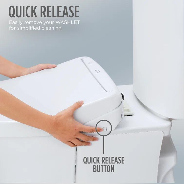 Washlet® Electronic Contemporary Elongated Auto Open/Close Lid Bidet Seat