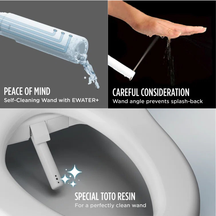 Washlet® Electronic Contemporary Elongated Auto Open/Close Lid Bidet Seat