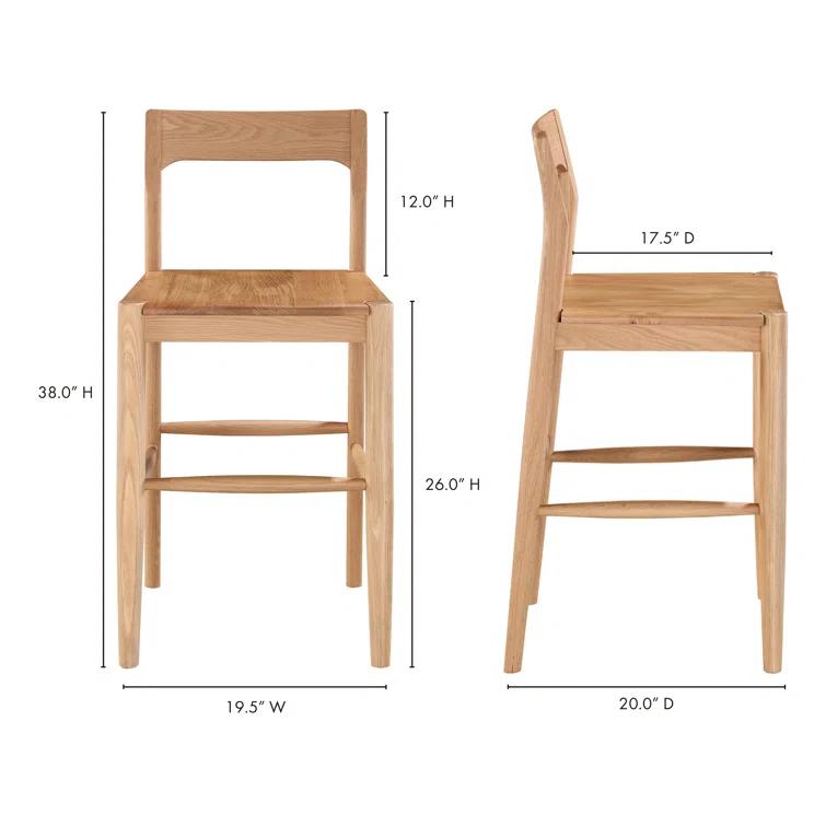 Drummond Counter Stool - Oak