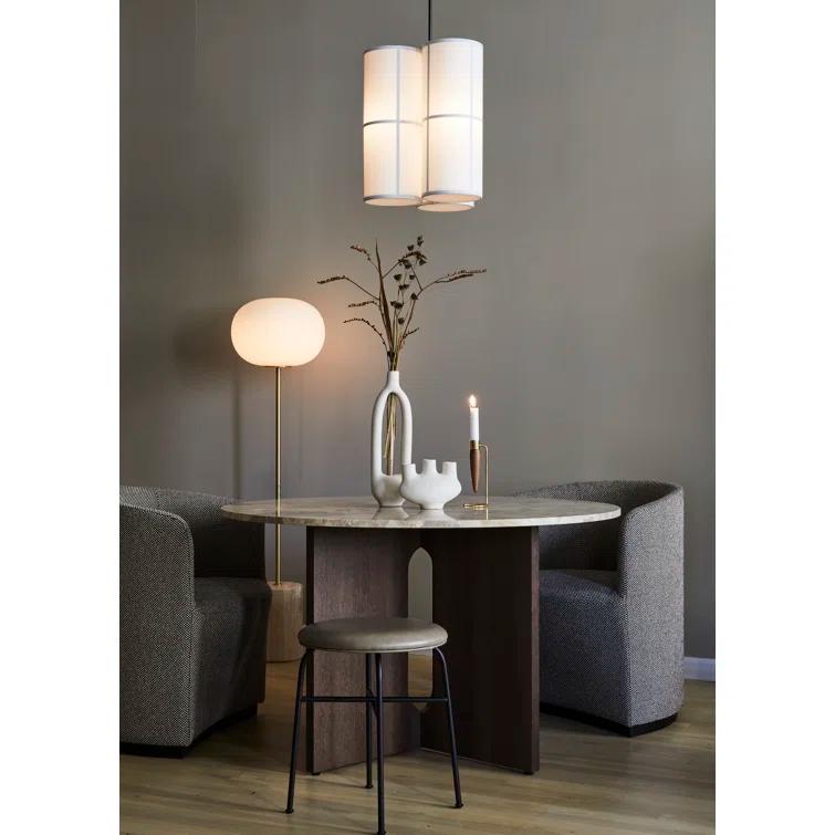 Audo Copenhagen JWDA 59" Brushed Brass Novelty Floor Lamp | Perigold