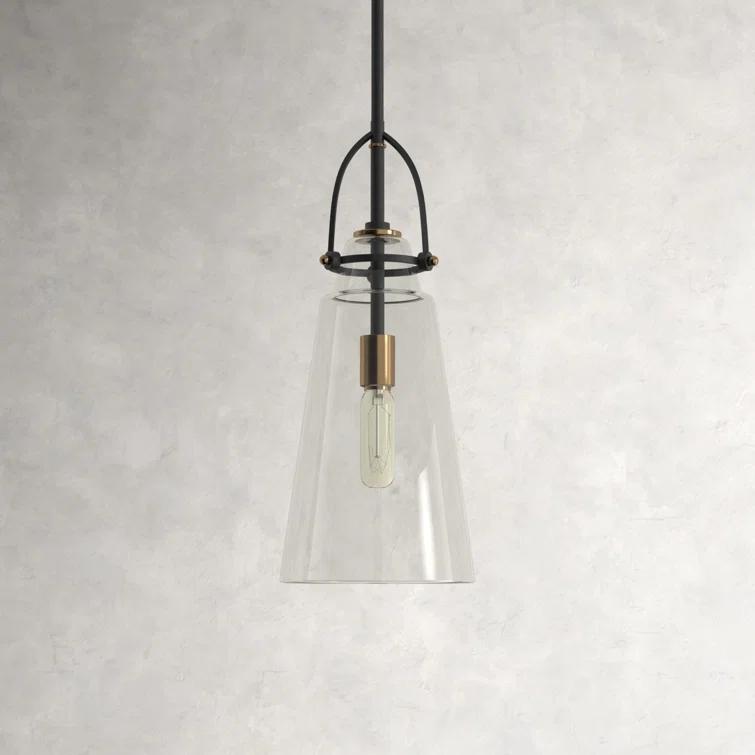 Single Light Glass Dimmable Pendant