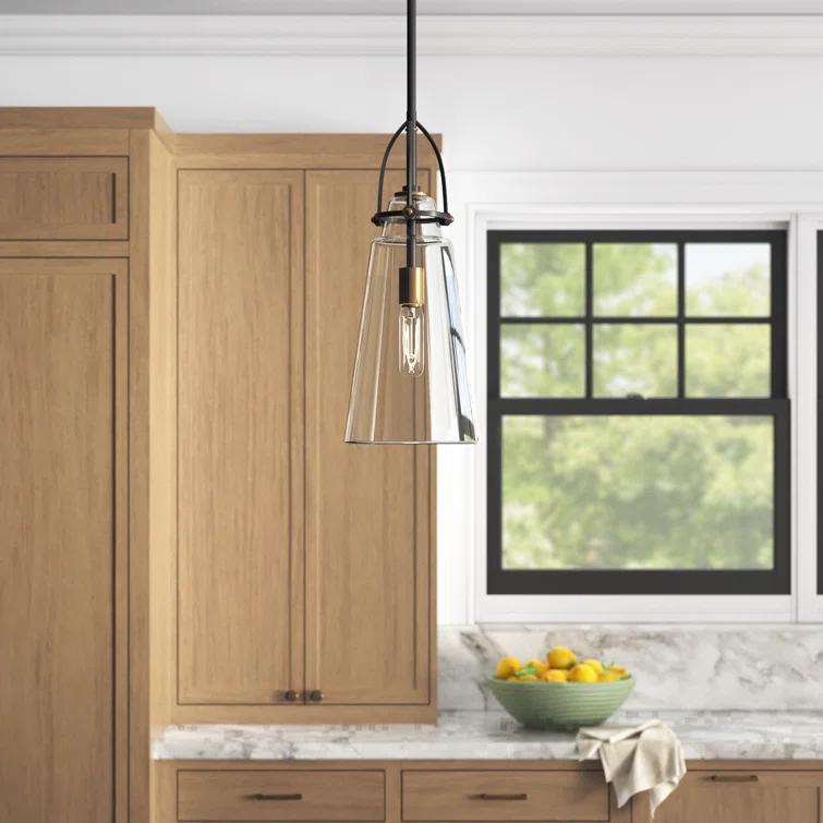 Single Light Glass Dimmable Pendant