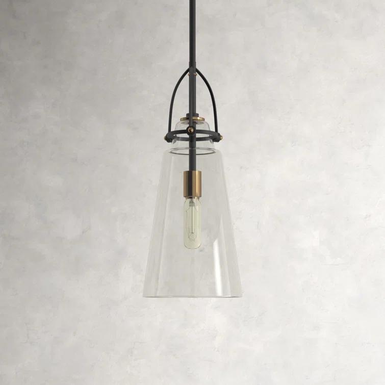 Single Light Glass Dimmable Pendant