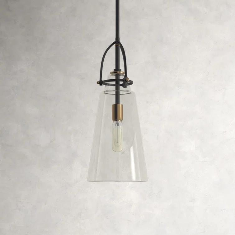 Single Light Glass Dimmable Pendant