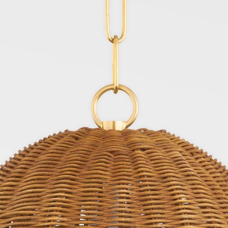 Yareli Pendant Light - Natural / 12"Dia
