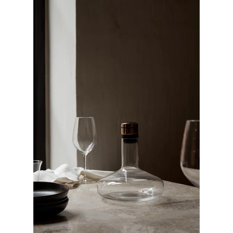 Audo Copenhagen Norm Architects Breather Wine Decanter & Reviews | Perigold