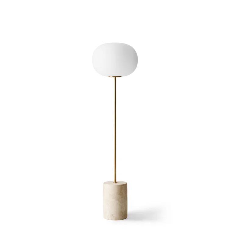 Audo Copenhagen JWDA 59" Brushed Brass Novelty Floor Lamp | Perigold