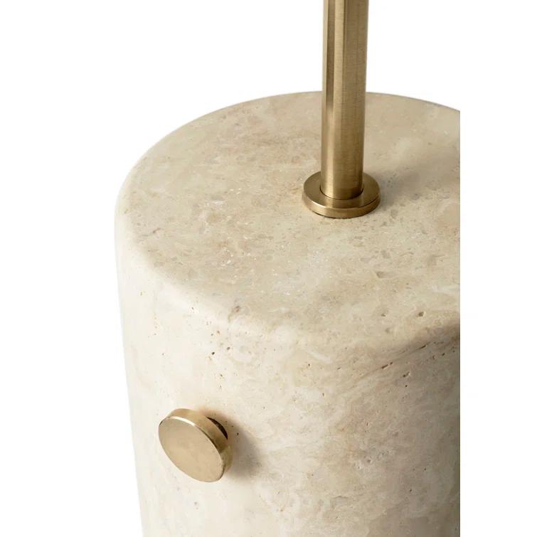 Audo Copenhagen JWDA 59" Brushed Brass Novelty Floor Lamp | Perigold