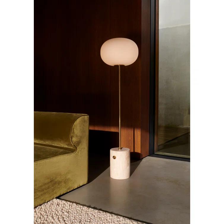 Audo Copenhagen JWDA 59" Brushed Brass Novelty Floor Lamp | Perigold