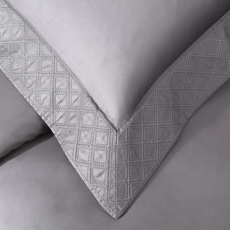 Bebejan - Bebejan Hira Duvet Cover Set - Charcoal/Queen