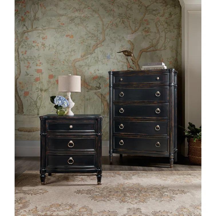 Charleston Solid + Manufactured Wood Nightstand