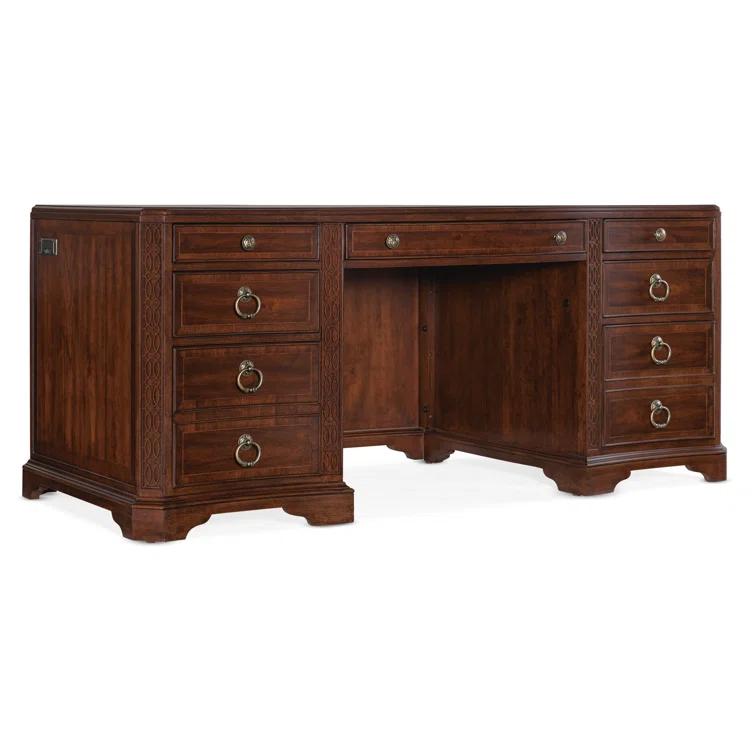 Charleston Solid Wood Base Executive Desk